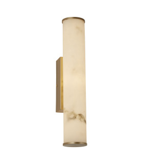 Wales LED Wall Light Matt Gold Marble Resin IP44-1