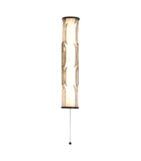 Vibrate LED Wall Light Matt Black Glass IP44-1