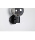Luminsphere Wall Light Matt Black Smoked Glass IP44 1x G9-5