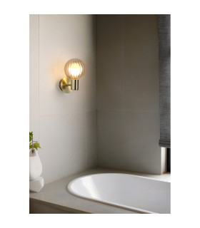 Luminsphere Wall Light Brass Champagne Glass IP44 2x G9-2