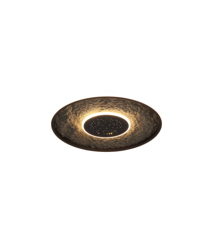 Lumadisc LED Flush Ceiling Light Matt Black-3