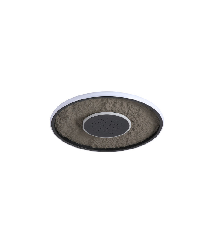 Lumadisc LED Flush Ceiling Light Matt Black-4