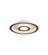 Roundel LED Flush Ceiling Light Matt Black-3