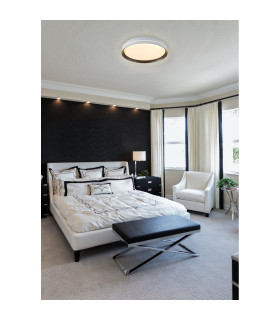 Saucer LED Flush Ceiling Light White-2