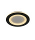 Ringo LED Round Flush Ceiling Light. Matt Black-3
