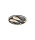 Zendisc LED Flush Ceiling Light Matt Black-3