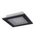 Squary LED Square Flush Ceiling Light. Matt Black-4