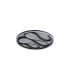 Zendisc LED Flush Ceiling Light Matt Black-4