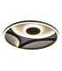 Zendisc LED Flush Ceiling Light Matt Black-1