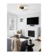 Contour LED Flush Ceiling Light Matt Black-2