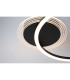 Contour LED Flush Ceiling Light Matt Black-5