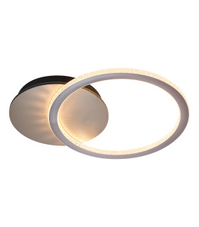 Specs LED Flush Ceiling Light Champagne-1