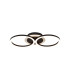 Contour LED Flush Ceiling Light Matt Black-3