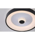 Polka LED Flush Ceiling Light Ceiling Light Matt Black-5