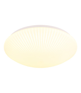 Malta LED Flush Ceiling Light White Acrylic-1
