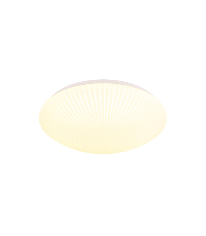 Malta LED Flush Ceiling Light White Acrylic-3