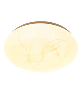 Maya LED Flush Ceiling Light White Acrylic-1