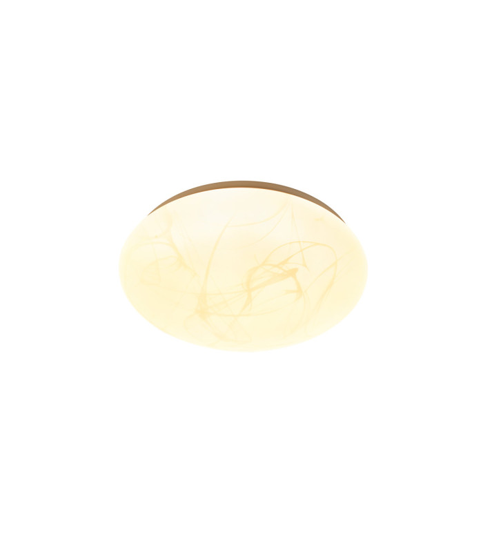 Maya LED Flush Ceiling Light White Acrylic-3