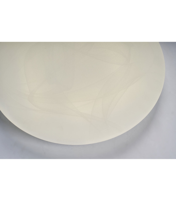 Maya LED Flush Ceiling Light White Acrylic-5