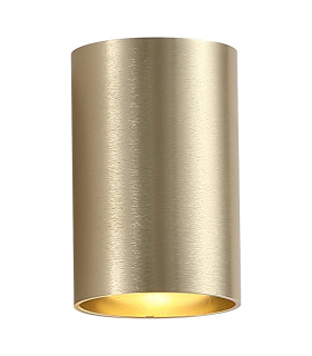 Cyls Cylinder Down Wall Light Gold 1x GU10-1
