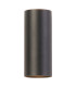 Cyls Cylinder Up Down Wall Light Black 2x GU10-1