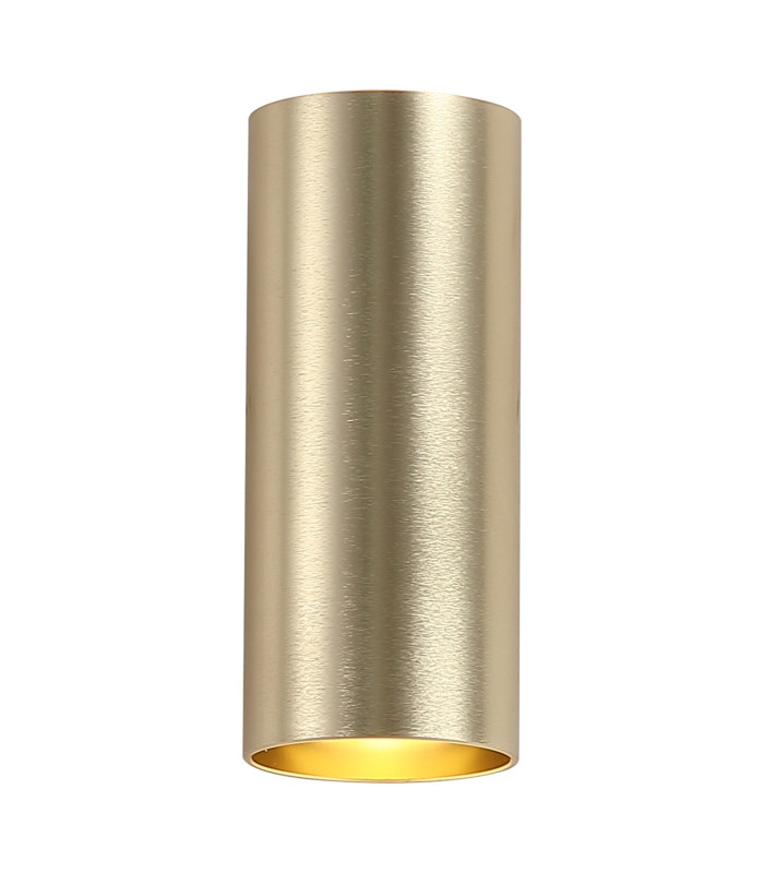 Cyls Cylinder Up Down Wall Light Gold 2x GU10-1