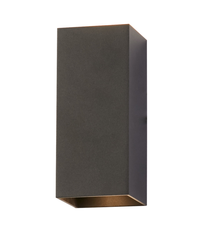 Don Square Up Down Wall Light Black 2x GU10-1