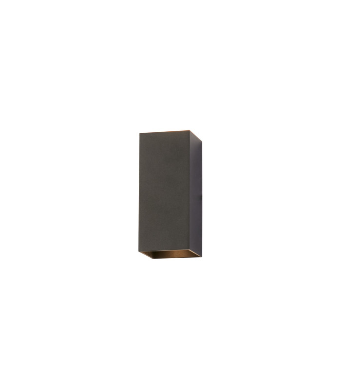 Don Square Up Down Wall Light Black 2x GU10-3