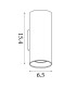 Cyls Cylinder Up Down Round White 2x GU10-6