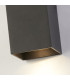 Don Square Up Down Wall Light Black 2x GU10-5