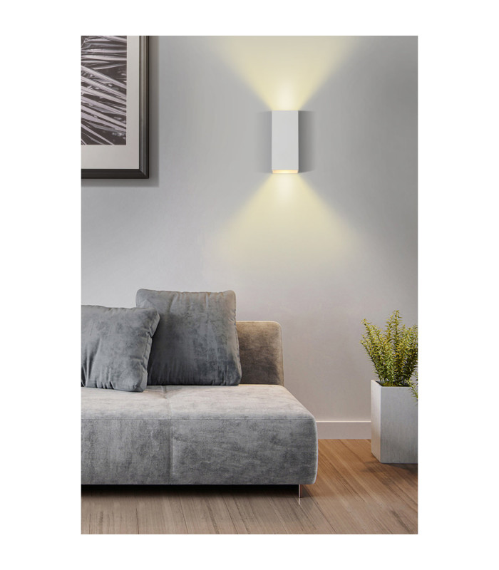 Don Square Up Down Wall Light White 1x G9-2