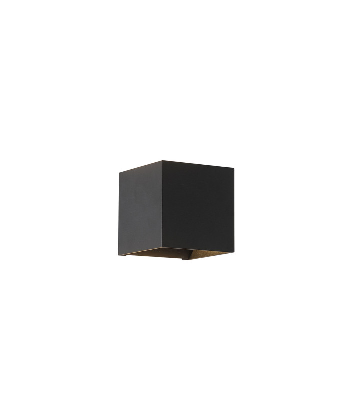 Newton Square Up Down Wall Light G9 Black 1x G9-3