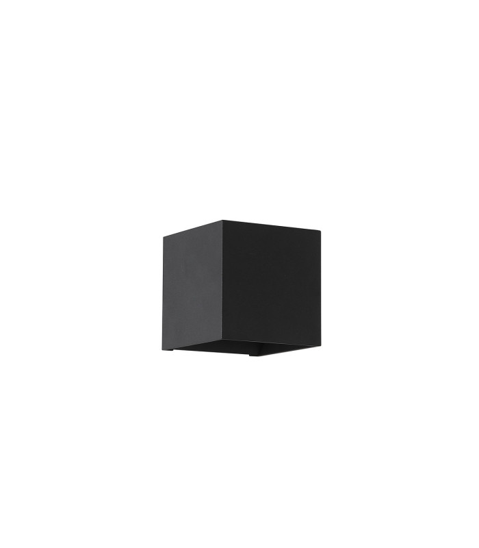 Newton Square Up Down Wall Light G9 Black 1x G9-4
