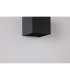 Newton Square Up Down Wall Light G9 Black 1x G9-5