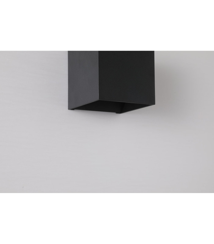 Newton Square Up Down Wall Light G9 Black 1x G9-5
