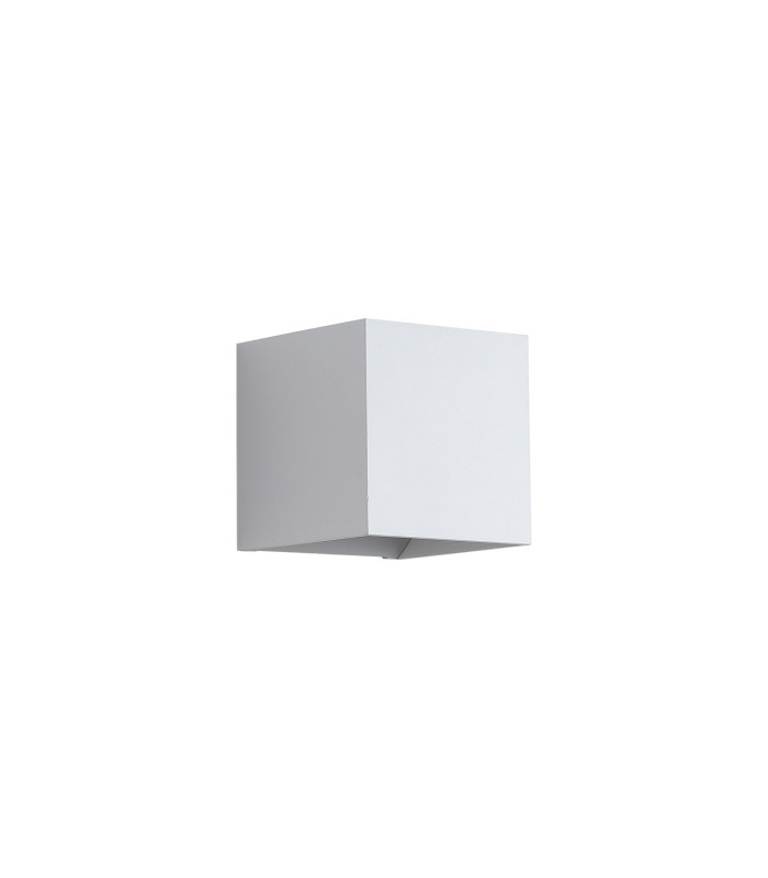 Newton Square Up Down Wall Light G9 White 2x GU10-4