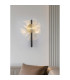 Shield LED Wall Light Sand Black & Brass-2