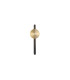 Shield LED Wall Light Sand Black & Brass-3