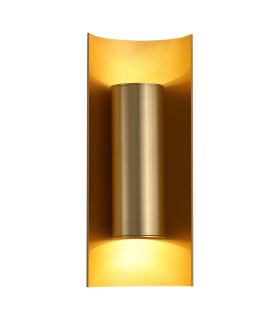Roll Up Down Wall Light Gold 2x GU10-1
