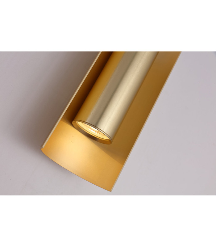 Roll Up Down Wall Light Gold 2x GU10-5
