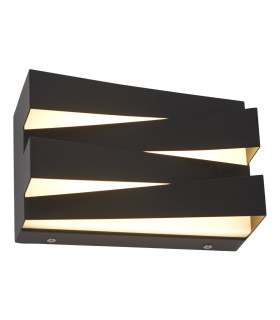 Section LED Wall Light Sand Black-1