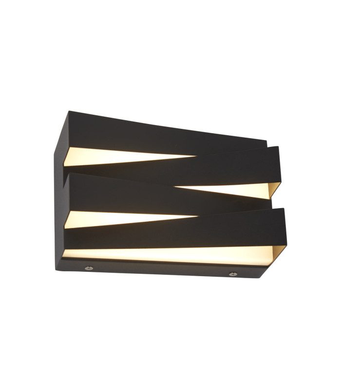 Section LED Wall Light Sand Black-3