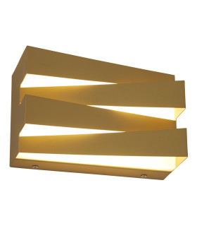 Section LED Wall Light Sand Gold-1