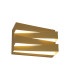 Section LED Wall Light Sand Gold-3