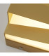 Section LED Wall Light Sand Gold-5
