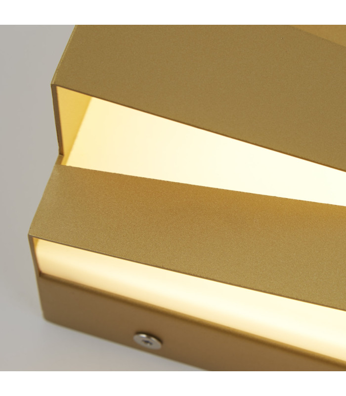 Section LED Wall Light Sand Gold-5