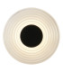 Cleo LED Wall Light Matt Black Clear Glass-1
