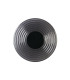 Cleo LED Wall Light Matt Black & Smoked Glass-4