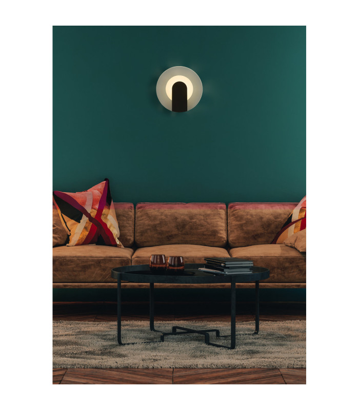 Target LED Wall Light Black-2