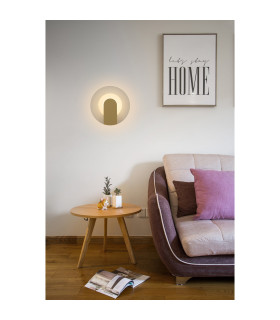 Target LED Wall Light Gold-2